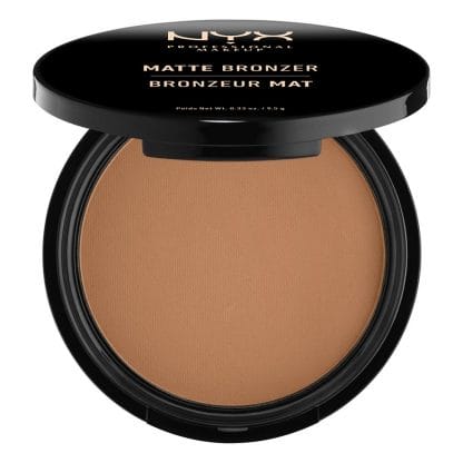 Nyx Matte Bronzer Πούδρα που Χαρίζει στην Επιδερμίδα Χρυσαφένιο Χρώμα 9.5gr - Deep Tan