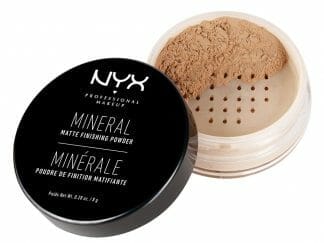 Nyx Mineral Finishing Powder Ορυκτή Πούδρα για Τέλειο Φινίρισμα και Λαμπερή Επιδερμίδα 8gr - Medium/ Dark