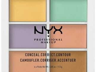 Nyx Professional Makeup Color Correcting Palette Παλέτα Διόρθωσης Χρώματος με 6 Αποχρώσεις 1 Τεμάχιο