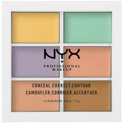 Nyx Professional Makeup Color Correcting Palette Παλέτα Διόρθωσης Χρώματος με 6 Αποχρώσεις 1 Τεμάχιο