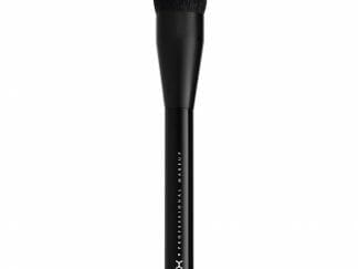Nyx Pro Dual Fiber Foundation Brush Μαλακό Μεγάλο Πινέλο για Εύκολη Εφαρμογή Οποιουδήποτε Υγρού Makeup 1 Τεμάχιο
