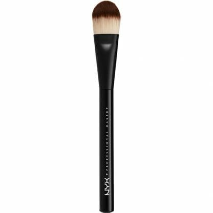 Nyx Pro Flat Foundation Brush Κωνικό Πινέλο Ιδανικό για Υγρές και Κρεμώδεις Συνθέσεις 1 Τεμάχιο