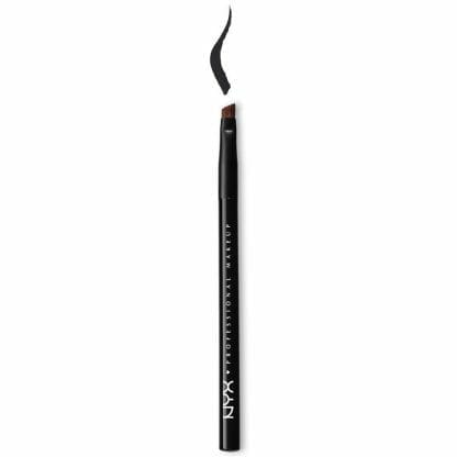 Nyx Pro Angled Brush Σκληρό Πινέλο Ιδανικό για το Περίγραμμα των Φρυδιών 1 Τεμάχιο