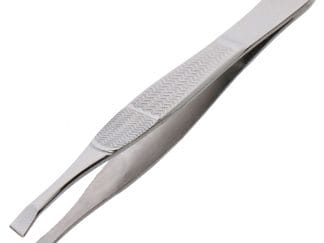 Fraliz F413 Tweezers Τσιμπιδάκι Φρυδιών με Λοξή Μύτη 1 Τεμάχιο