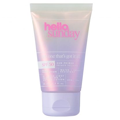 Hello Sunday The One That's Got it All Full Shield Face Primer Spf50, Βάση Μακιγιάζ & Αντηλιακή Προστασία σε Ένα Προϊόν 50ml