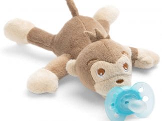 Avent Snuggle Λούτρινο Μαϊμού - Μαλακή Ορθοδοντική Πιπίλα 0-6 Μηνών SCF348/12