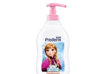 Proderm Frozen Kids Αφρόλουτρο για Κορίτσια Με Εκχύλισμα Χαμομηλιού 400ml