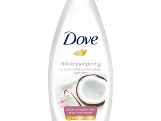 Dove Coconut Milk & Jasmine Petals Body Wash Ενυδατικό Αφρόλουτρο για Απαλή & Βελούδινη Επιδερμίδα από το Πρώτο Ντους 750ml