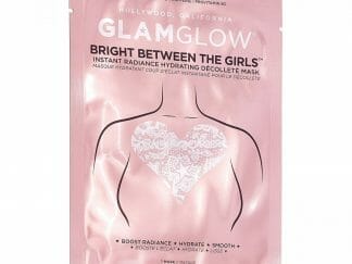 Glamglow Bright Instant Radiance Hydrating Decollete Mask Μάσκα Περιποίησης & Ενυδάτωσης για την Περιοχή του Ντεκολτέ 1 Τεμάχιο