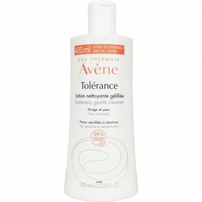 Avene Tolerance Extremely Gentle Cleanser Lotion Λοσιόν Καθαρισμού σε Μορφή Γέλης για Ευαίσθητο & Αντιδραστικό Δέρμα 400ml