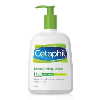 Cetaphil Moisturizer Lotion Ενυδατική Λοσιόν Προσώπου, Σώματος Κατάλληλη για Ξηρές Επιδερμίδες 460ml