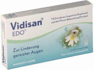 Bausch & Lomb Vidisan EDO Οφθαλμικές Σταγόνες για την Ανακούφιση των Ερεθισμένων Ματιών 10x0.6ml Μονοδόσεις