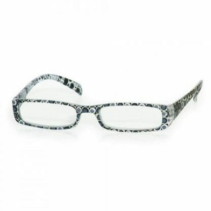 Eyelead Γυαλιά Διαβάσματος Unisex Λευκό Πουά, με Κοκκάλινο Σκελετό E128 - 0,75