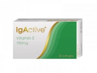 Igactive Vitamin E Συμπλήρωμα Διατροφής με Βιταμίνη E 150mg 20 μαλακές κάψουλες