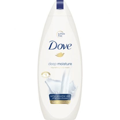 Dove Deeply Nourishing Body Wash Ενυδατικό Αφρόλουτρο για πιο Απαλό & Λείο Δέρμα, Μετά από Μόλις Ένα Ντους 500ml