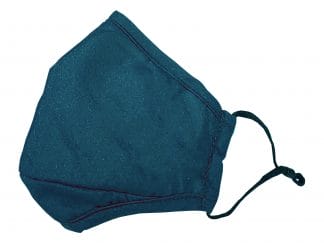 Classic C Mask Υφασμάτινη Μάσκα Πολλαπλών Χρήσεων με Ρυθμιζόμενη Ζώνη Αυτιού 1 Τεμάχιο - Μπλε Σκούρο