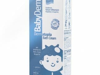 Babyderm Dermatopia Bath Cream Ενυδατική Κρέμα Καθαρισμού Κεφαλής & Σώματος για Ατοπικά & Πολύ Ξηρά Δέρματα 300ml