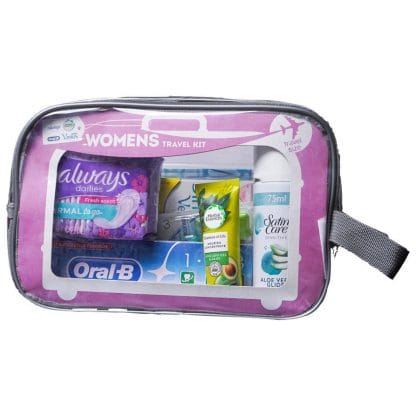 P&G Woman Travel Kit Γυναικείο Σετ Ολοκληρωμένης Φροντίδας για τις Διακοπές, σε Πρακτικό Νεσεσέρ