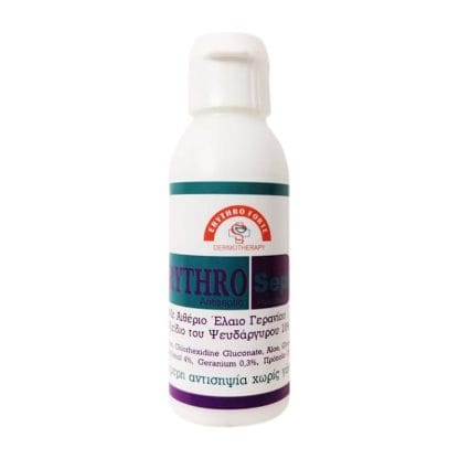 Erythro Forte ErythroSept Antiseptic Protection Geranium Λεπτόρρευστη Κρέμα Προστασίας Ενάντια των Μικροβίων 60ml