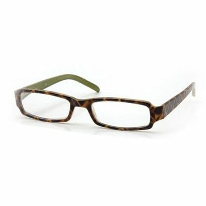 Eyelead Γυαλιά Διαβάσματος Unisex Καφέ Πράσινο, με Κοκκάλινο Σκελετό E116 - 0,75