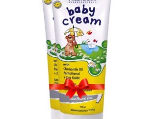 Frezyderm Πακέτο Προσφοράς Baby Cream Απαλή, Προστατευτική Αδιάβροχη Κρέμα για την Αλλαγή της Πάνας 2x175ml