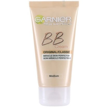 Garnier BB Cream Miracle Skin Perfector Medium Ενυδατική Κρέμα 5 σε 1 με Χρώμα, Τέλεια Επιδερμίδα με μια Κίνηση 50ml