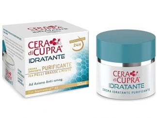 Cera di Cupra Idratante Crema Purificante Κρέμα 24ης Ενυδάτωσης με Αντιοξειδωτική Δράση για Μικτή-Λιπαρή Επιδερμίδα 50ml