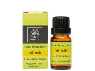 Apivita Essential oil Refresh Με Περγαμόντο & Λεμόνι 10ml