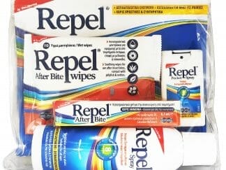 Uni-Pharma Repel Kit Ολοκληρωμένο Πακέτο Προστασίας από τα Τσιμπήματα