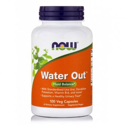 Now Foods Water Out™ Συμπλήρωμα Διατροφής, Μείγμα Βοτάνων που Προάγει την Υγεία του Ουροποιητικού Συστήματος 100 VegCaps