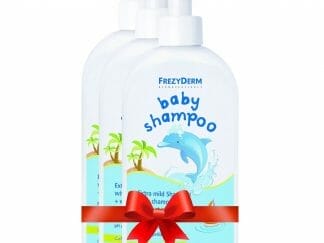 Frezyderm Πακέτο Προσφοράς Baby Shampoo Βρεφικό Σαμπουάν με Χαμομήλι Εστέρες Αμυγδάλου & Πρωτείνες Σιταριού 3x300ml
