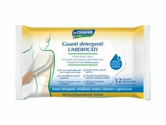 Dr.Cicarelli Wet Wash Gloves Υγρά Γάντια Καθαρισμού για Πρόσωπο & Σώμα 12 Τεμάχια