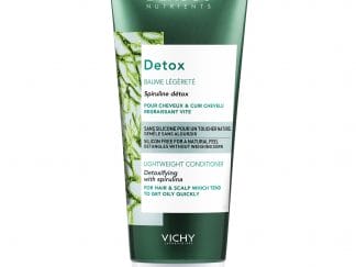 Vichy Dercos Nutrients Detox Baume Legerete Εξισορροπητικό Conditioner Αποτοξίνωσης για Λιπαρά Μαλλιά & Τριχωτό 200ml