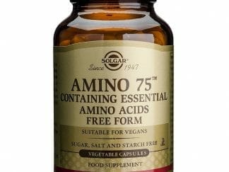 Solgar Amino 75 Συμπλήρωμα Διατροφής Αμινοξέα Κρυσταλλικά Και Ελεύθερης Μορφής veg.caps - 90 caps