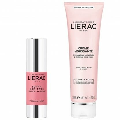 Lierac Πακέτο Προσφοράς Supra Radiance Serum Yeux 15ml & Demaquillant Creme Moussante 150ml