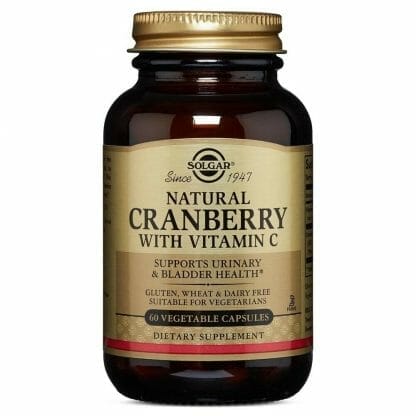 Solgar Cranberry Extract With Vitamin C 60veg.caps