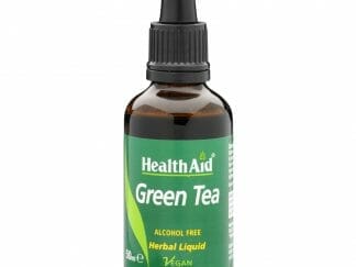 Health Aid Green Tea Liquid Alcohol Free Ισχυρό Αντιοξειδωτικό 50ml