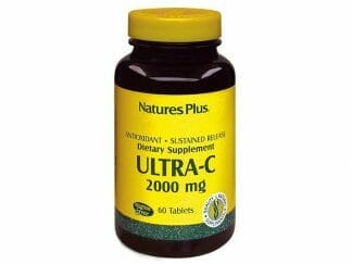 Nature's Plus Ultra C 2000mg Συμπλήρωμα Διατροφής, Ιδιαίτερα Πλούσια Πηγή Βιταμίνης C Σταδιακής Αποδέσμευσης 60tabs