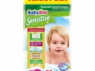 Babylino Sensitive Value Pack Junior Νο5 (11-16kg) Παιδικές Πάνες 44 τεμάχια
