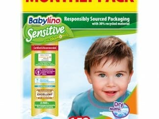 Babylino Sensitive Monthly Pack Extra Large Plus Νο7 (15+ kg) Παιδικές Πάνες 152 τεμάχια