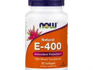 Now Foods E 400 IU Mixed Tocopherols / Unesterified Συμπλήρωμα Διατροφής Βιταμίνης Ε 50 softgels