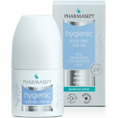 Pharmasept Hygienic Mild Deo 24h Roll-On Απαλό Αποσμητικό για Ευαίσθητες Επιδερμίδες 50ml
