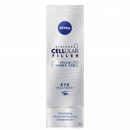 Nivea Hyaluron Cellular Filler Eye Cream Spf15 Αντιρυτιδική Κρέμα Ματιών με Ενεργά Συστατικά για Βελτίωση της Σφριγηλότητας 15ml