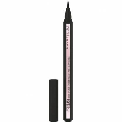 Maybelline Hypereasy Brush Tip Υγρό Eyeliner με Καινοτόμο Πινελάκι για Έυκολη & Άνετη Εφαρμογή 0.6gr - No 801 Matte Black