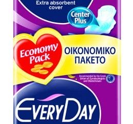 Σερβιέτες EveryDay Hyperdry MAXI NIGHT Ultra Plus Center Plus Οικονομική Συσκευασία 18τεμ.