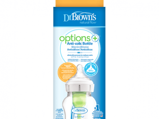 Dr Brown’s Μπιμπερό Πλαστικό Options Κατά Των Κολικών 270ml 1 τεμάχιο WB91600