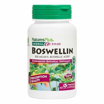 Nature's Plus Boswellin Συμπλήρωμα Ριτίνης με Αντιφλεγμονώδεις Ιδιότητες 60caps