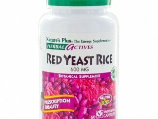 Natures Plus Red Yeast Rice 600mg Συμπλήρωμα Διατροφής από Μαγιά Κόκκινου Ρυζιού για Υποστήρίξη του Καρδιαγγειακού 60caps