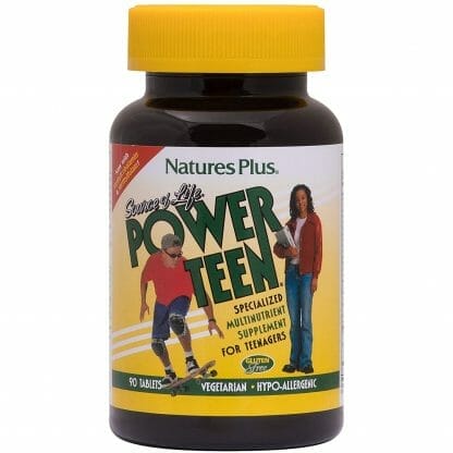 Nature's Plus Power Teen Συμπλήρωμα Διατροφής για Εφήβους 90 Tabs