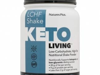 Nature's Plus Ketoliving Vanilla Shake, Συμπλήρωμα Διατροφής για Υποστήριξη Κετογονικής Διατροφής 578gr